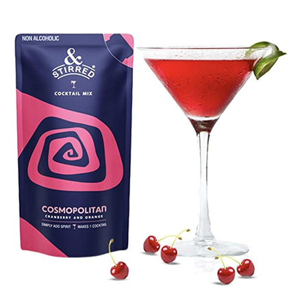 &Stirred Cosmopolitan Cranberry And Orange 125Ml Pouch