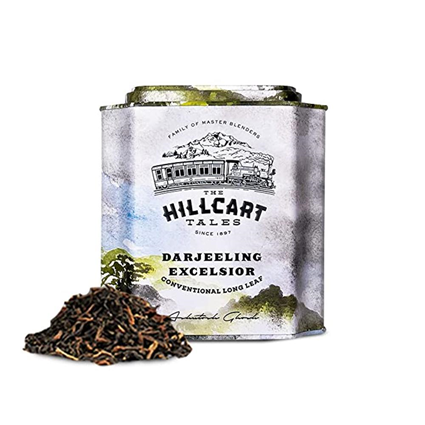 The Hillcart Tales Darjeeling Excelsior Traditional Long Leaf Black Tea 150G Tin