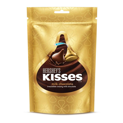 Hersheys Kisses Milk Chocolate, 36G Pouch