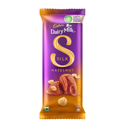 Cadbury Dairy Milk Silk Hazelnut Chocolate Bar 143G Pouch
