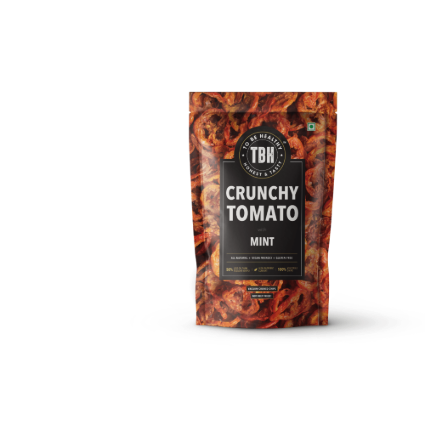 To Be Healthy Crunchy Tomato With Mint Chips, 45G