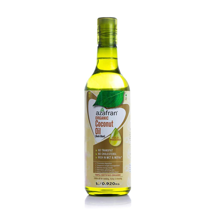 Azafran Infusions Cold Pressed Coconut Oil 1L Bottle