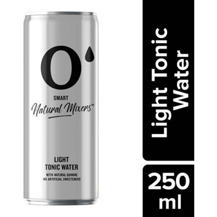 O Smart Natural Mixer Light Tonic Water 250Ml Can