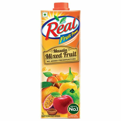 Real Fruit Power Masala Mixed Fruit Drink 1L Tetra Pack