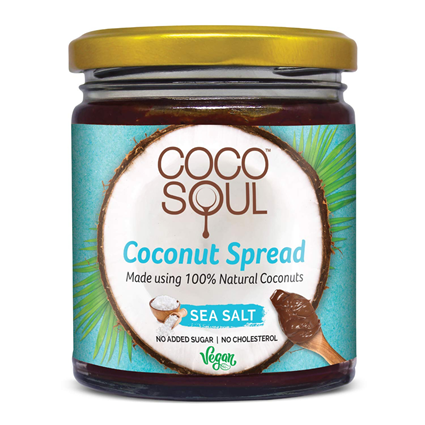 Coco Soul Coconut Spread Sea Salt, 265g Bottle