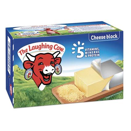 The Laughing Cow Cheese Block ,200G