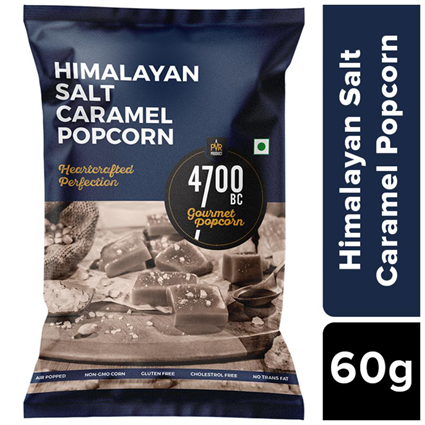 4700Bc Gourmet Popcorn Himalayan Salt Caramel 60G Pouch