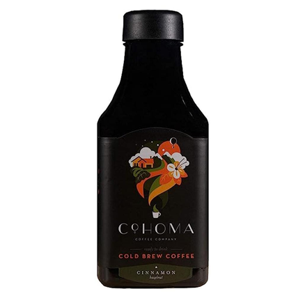 Cohoma Cinnamon Hazelnut Cold Brew Coffee 1.05L Bottle