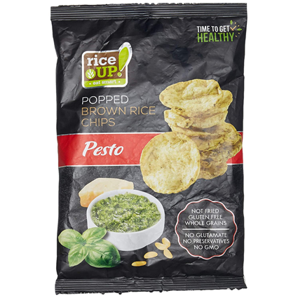 Riceup Pesto Brown Rice 60G