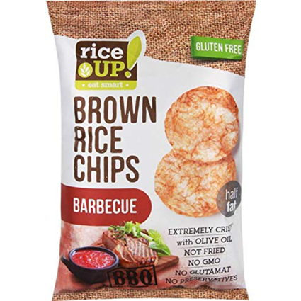 Riceup Barbecue Brwon Rice Chips 60G