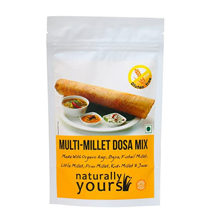 Naturally Yours Multi Millet Dosa Mix, 160G Pouch