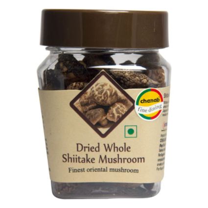 Chenab Imported Whole Shitake Mushroom 30G Jar