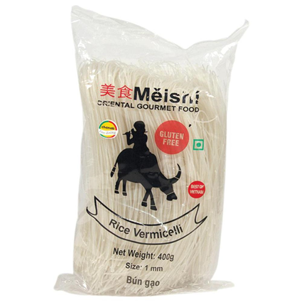 Meishi Vermicelli Rice Noodles 400G Pouch