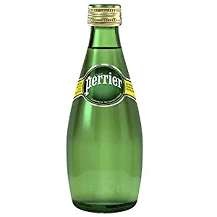 Perrier Natural Mineral Carbonated Sparkling Water 330Ml Bottle