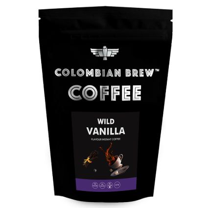 Colombian Brew Vanilla Instant Coffee Powder 100G Box