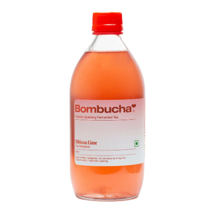 Bombucha Hibiscus Lime 500Ml