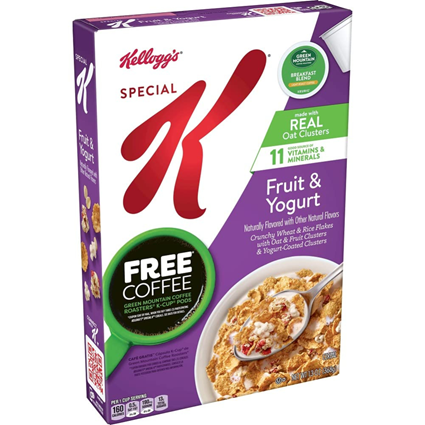 Kelloggs Special K Fruit & Yogurt Cereal 354G Box