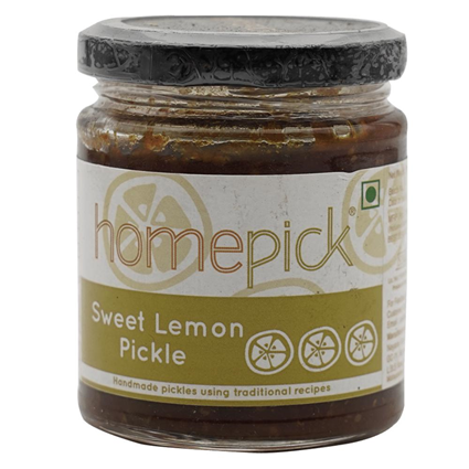 Homepick Pickle Sweet Lemon, 200G Jar
