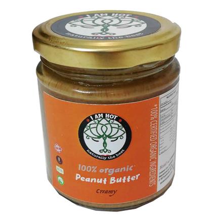 IAH ORGANIC PEANUT BUTTER CREAMY 145G