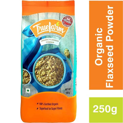 Truefarm Organic Flaxseed Powder 250 Gm