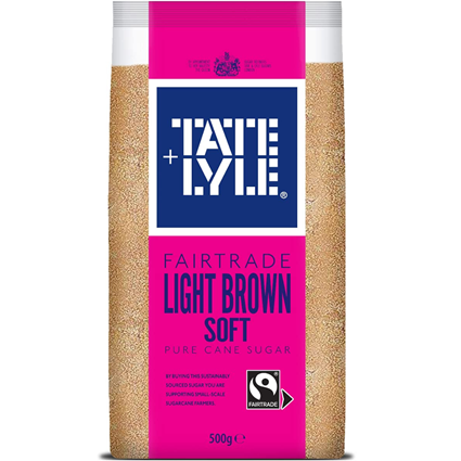 Tate And Lyle Light Soft Brown Sugar 500G Jar