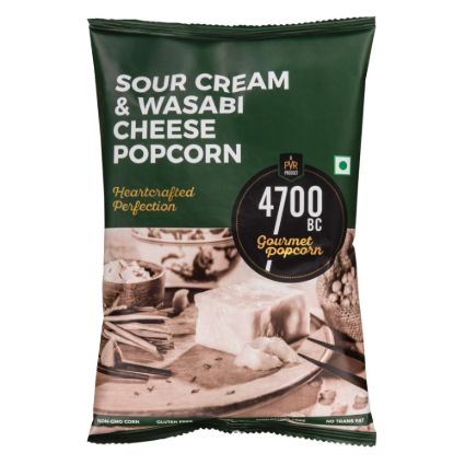 4700Bc Sour Cream And Wasabi Cheese Popcorn 75G Pouch