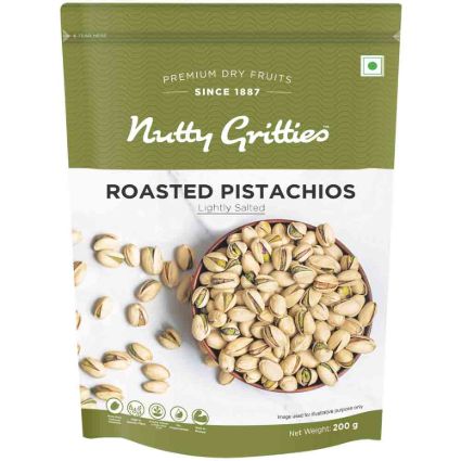 Nutty Gritties Salted Pistachios 200G