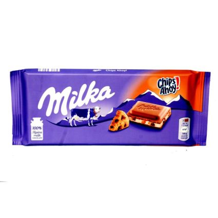 Milka Chips Ahoy Chocolate, 100G