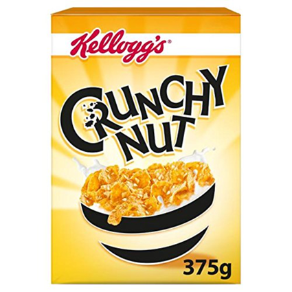 Kelloggs Crunchy Nut Cereal 375G Box