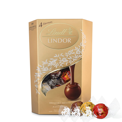 Lindt Assorted Chocolate Truffle Gift, 200G Box