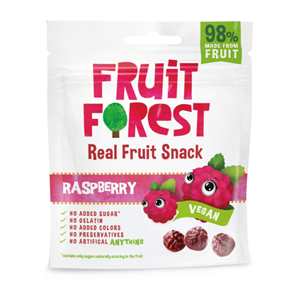 Fruit Forest Real Fruit Raspberry Gummie 30G