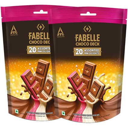 Fabelle Mini Delights Bars 183G Pack