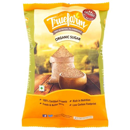 Truefarm Organic Sugar 500G Pouch