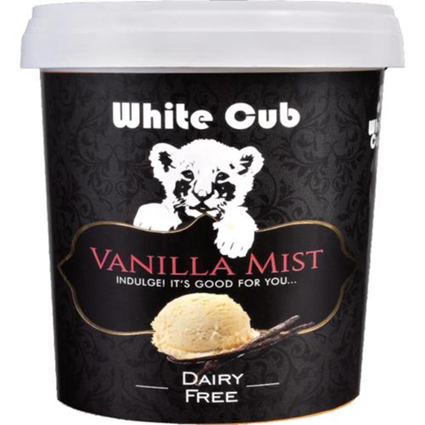 White Cub Ice Cream Vanilla Mist, 500Ml Tub