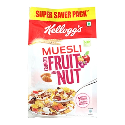 KELLOGGS MUESLI FRUIT N NUT 750G