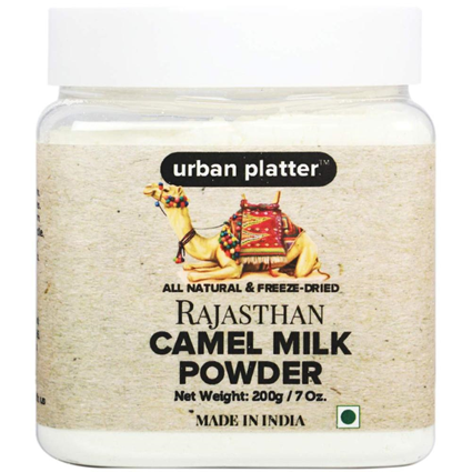 Urban Platter Freeze-Dried Natural Camel Milk Powder, 200G Jar