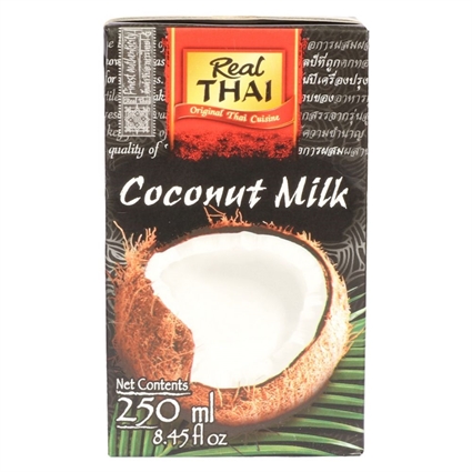 REAL THAI COCONUT MILK TETRA PACK 250ML