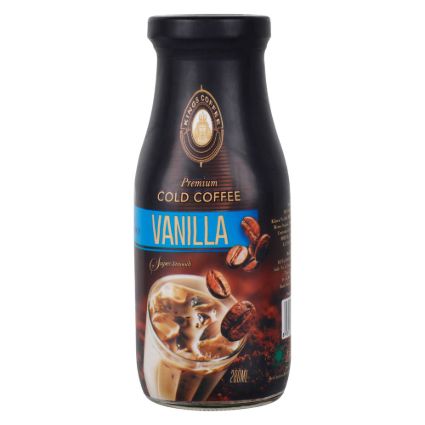 Kings Coffee Premium Cold Coffee Vanilla 280Ml Bottle