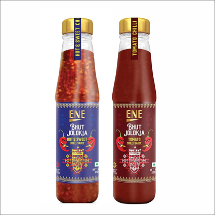 ENE Bhut Jolokia Hot Chili Sauce, 200G Bottle