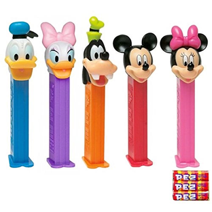 Pez Candy Bonbon Blister Pack 51G Dispenser