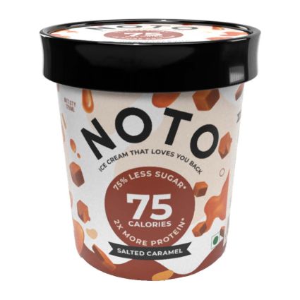 Noto Salted Caramel Ice Cream, 125Ml Tub