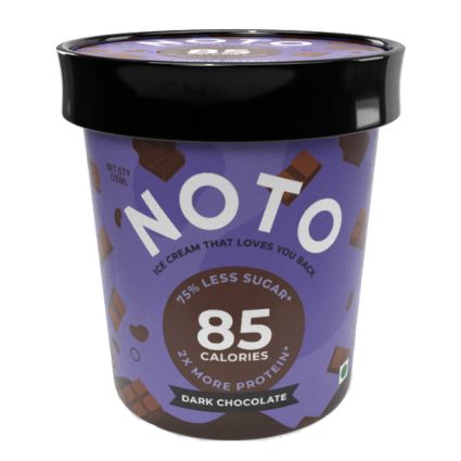 Noto Dark Chocolate Ice Cream 125Ml Tub