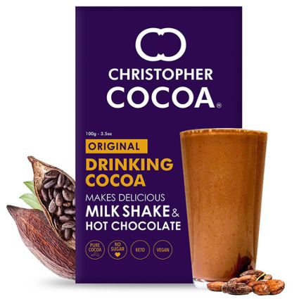 Christopher Cocoa Drinking Cocoa Powder, 100G Box