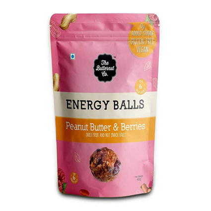 The Butternut Co. Energy Ball Berry, 48G Pouch