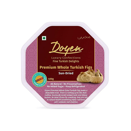 Doyen Dried Turkish Figs, 400G Box