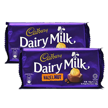 Cadbury Dairy Milk Hazelnut Chocolate 165G Pack