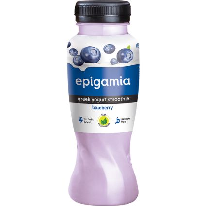 Epigamia Blueberry Greek Yogurt Smoothie, 200Ml Bottle