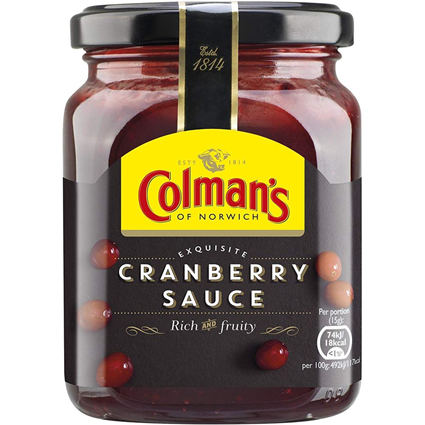 Colmans Cranberry Sauce 165G Jar