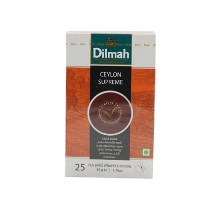 Dilmah Ceylon Supreme Gourmet Tea 50G Bag