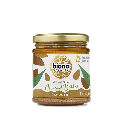 Biona Almond Butter, 170G Jar